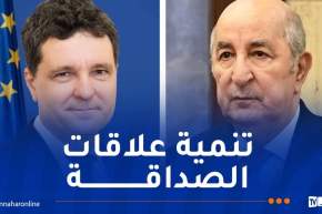 الرئيس تبون يتلقى رسالة تهنئة من قبل نظيره الروماني