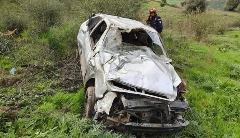 بجاية .. وفاة أربعيني في انحراف وانقلاب سيارة وسقوطها في منحدر بأكفادو 