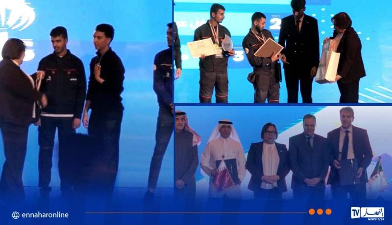 نسيمة أرحاب تشرف على تكريم المتفوقين في أوّل طبعة لأولمبياد المهن بالجزائر