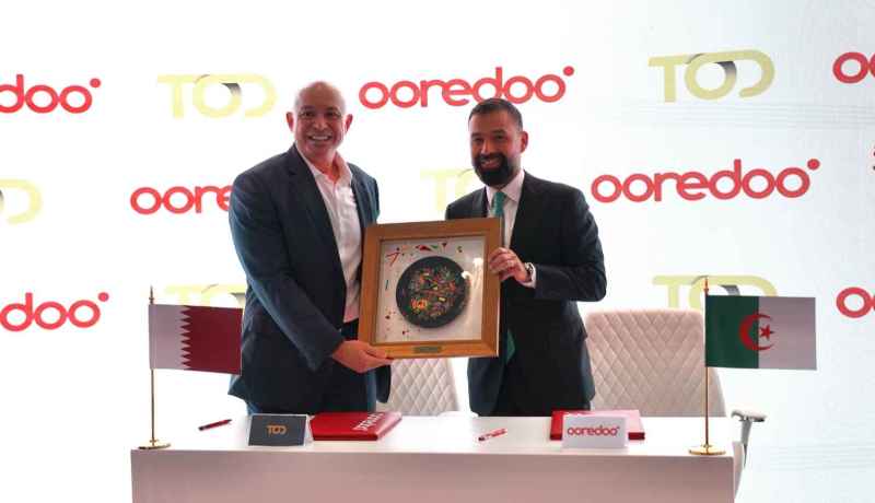 Ooredoo ومنصة TOD تُعلِنان عن شراكة  لتقديم أفضل تجربة بث رياضي في الجزائر