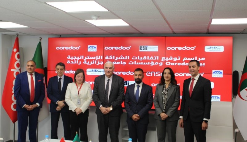 Ooredoo تُوقّع أربع اتفاقيات شراكة