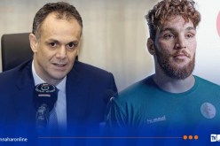 حماد يهنئ المصارع الجزائري بشير سيد عزارة