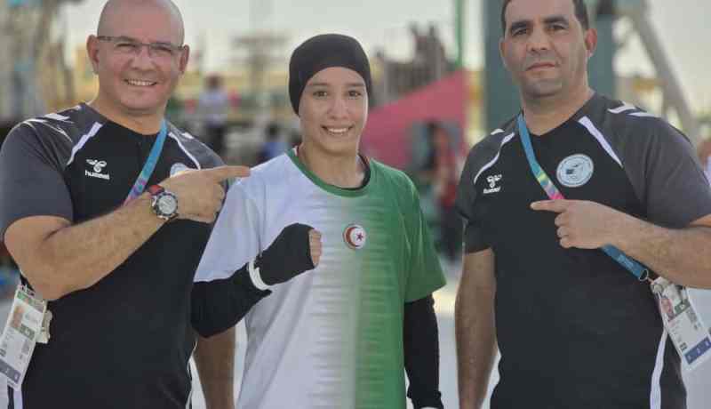 ألعاب التضامن الإسلامي.. الملاكمة فتيحة منصوري تتأهل للدور النصف النهائي