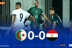 التعادل السلبي يحسم الشوط الأول من مباراة الجزائر ومصر