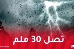 نشرية خاصة.. أمطار رعدية على هذه الولايات بداية من اليوم