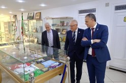 الأمين العام للجنة الدولية لألعاب البحر الأبيض المتوسط يزور مقرّ اللجنة الأولمبية الجزائرية