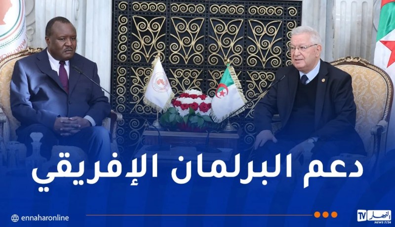 ناصري يستقبل رئيس البرلمان الإفريقي