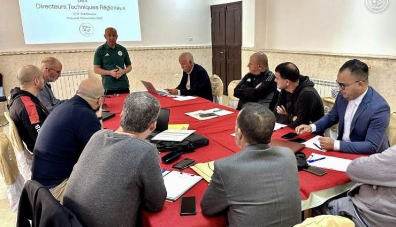 علي موسر يستعرض خطة عمل المديرية التقنية الوطنية أمام المدراء الجهوين