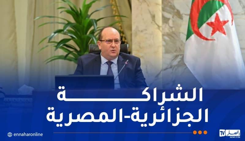 الوزير الأول يترأس الدورة التاسعة للجنة العليا المشتركة الجزائرية المصرية