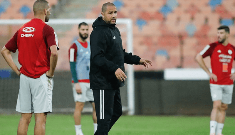 بوقرة يكشف تشكيلته الأساسية في مواجهة مصر