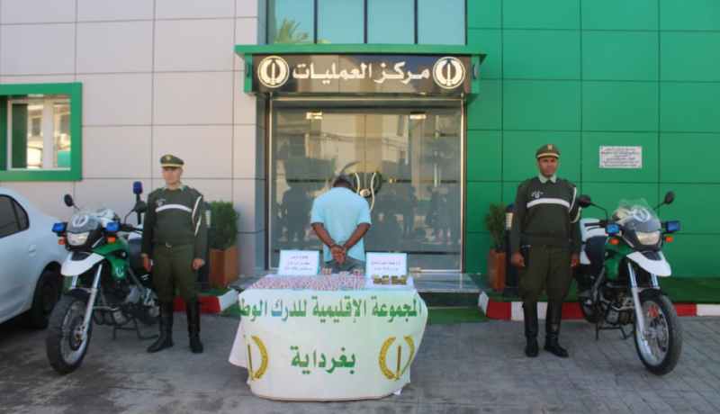 غرداية.. توقيف شخص وحجز كمية معتبرة من الكيف والأقراص المهلوسة