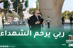 رئيس الجمهورية يترحم على أرواح شهداء الثورة التحريرية