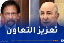 سلطان بروناي: نولي أهمية بالغة لعلاقاتنا الأخوية الوثيقة مع الجزائر
