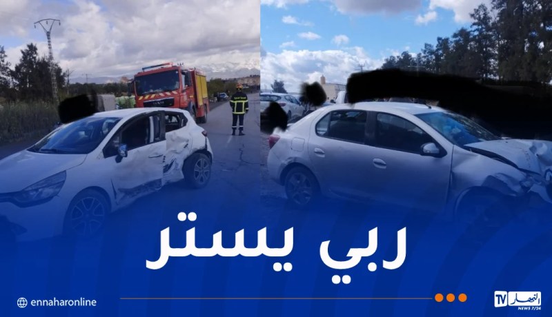 5 ضحايا في حادث مرور بالبويرة