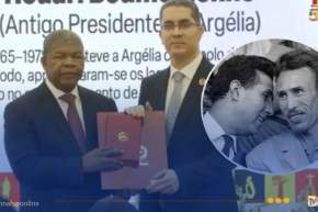 أنغولا تكرّم الرئيسين الراحلين هواري بومدين وأحمد بن بلة