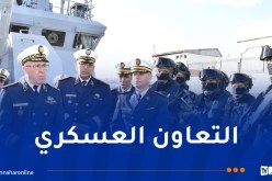 قائد القوات البحرية يشرف على تفتيش الغراب قاذف الصواريخ “رايس حسان بربيار”