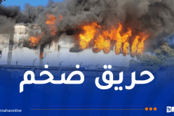 إندلاع حريق في مصنع بالعاصمة