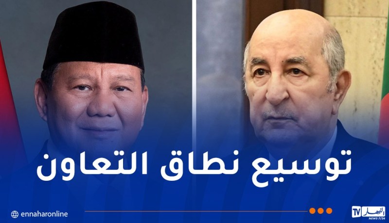 رئيس إندونيسيا: العلاقة الراسخة مع الجزائر ستتعزز باستمرار