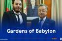 بداري يكرم صاحب مشروع Gardens of Babylon مختار بوعزة