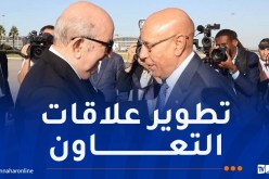الرئيس تبون يتلقى تهاني أول نوفمبر من نظيره الموريتاني
