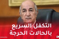 الرئيس تبون يوجه تعليمات صارمة بإنشاء مستشفيات للتخصصات الدقيقة