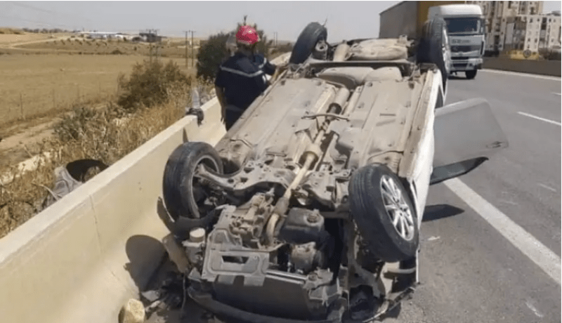 قتيل و3 جرحى في حادث مرور بسيدي بلعباس