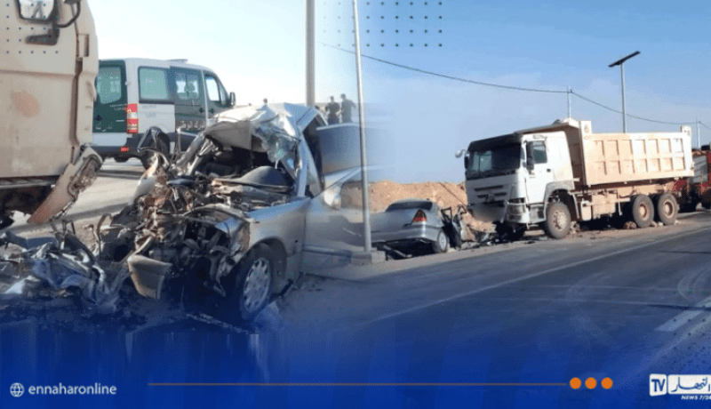 بسكرة.. وفاة شخصين وإصابة آخر في حادث مرور