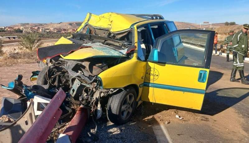 بومرداس.. 9 جرحى في انحراف سيارة للنقل الجماعي واصطدامها بجدار في الناصرية