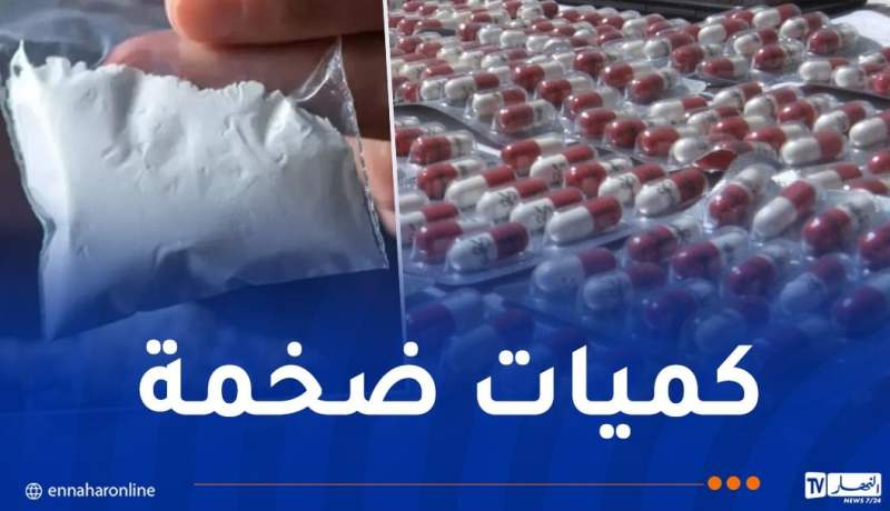 حجز أزيد من 85 كلغ كوكايين وقرابة 3 ملايين مهلوسات