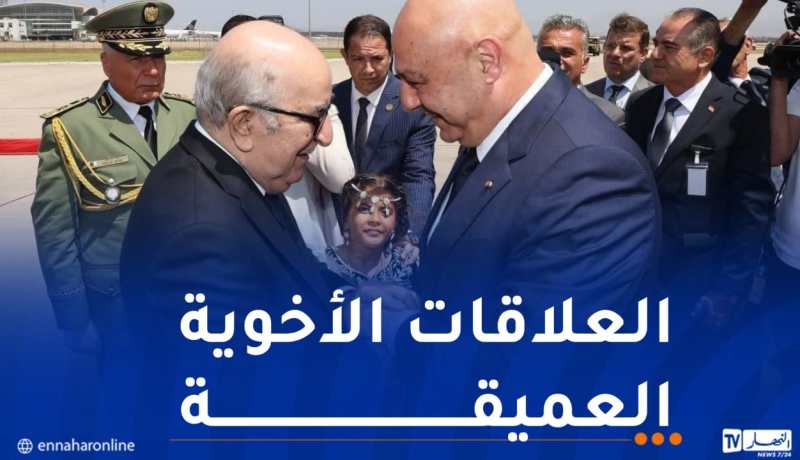 رئيس لبنان يهنئ الجزائر بأول نوفمبر