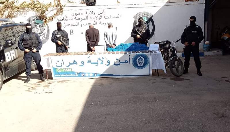 وهران: ضبط قرابة 19 كلغ “كيف” ووضع حد لنشاط شبكة إجرامية