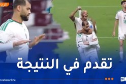 المنتخب الوطني ينهي الشوط الأول متقدّمًا على العراق بهدف توغاي
