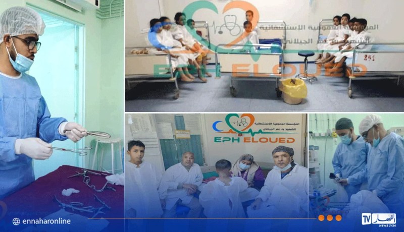 الوادي.. إجراء حملة جراحية نزع اللوز المتضخمة عند الأطفال