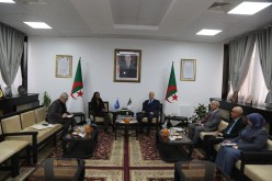 سايحي يبحث مع ممثلة المنظمة الدولية للهجرة تعزيز التعاون في مكافحة الهجرة غير الشرعية