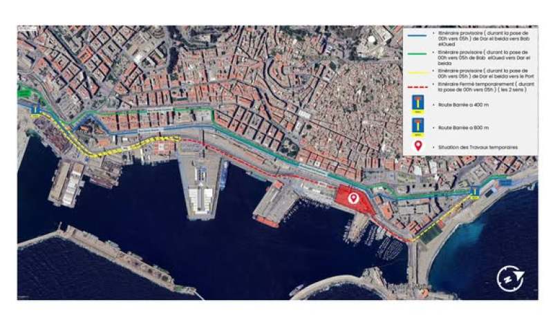 غلق مؤقت لطريقين وطنيين لمدة شهر.. ولاية الجزائر تكشف عن السبب