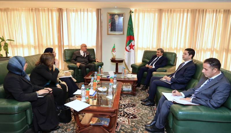 وزير الاتصال والأمين العام للمحافظة السامية للأمازيغية يبحثان تعزيز التعاون لترقية الإعلام الناطق بالأمازيغية