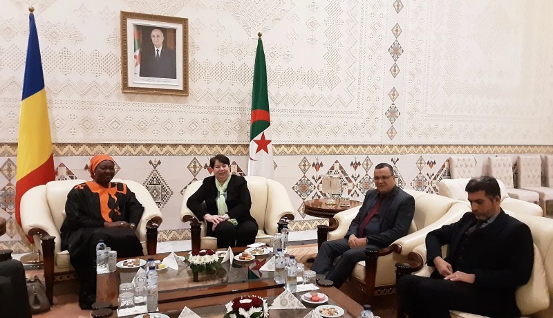 بدعوة من عرقاب..وزيرة البترول والمناجم التشادية في الجزائر