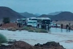 تامنغست.. انقطاع جزئي للطريق الوطني رقم 1 بسبب ارتفاع منسوب مياه واد عيشة