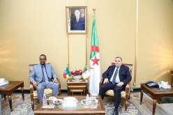 وزير العدل يستقبل وزير الدولة بوزارة العدل لإثيوبيا