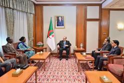 الوزير الأول يستقبل وزيرة البترول التشادية حاملةً رسالةً خطية إلى الرئيس تبون من نظيره التشادي