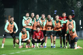 بالصور.. “الخُضر” يجرون آخر حصة بمركز سيدي موسى قبل التنقل غدًا للمشاركة في “الكان”