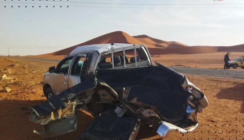 إصابة 3 أشخاص إثر حادث مرور في إليزي