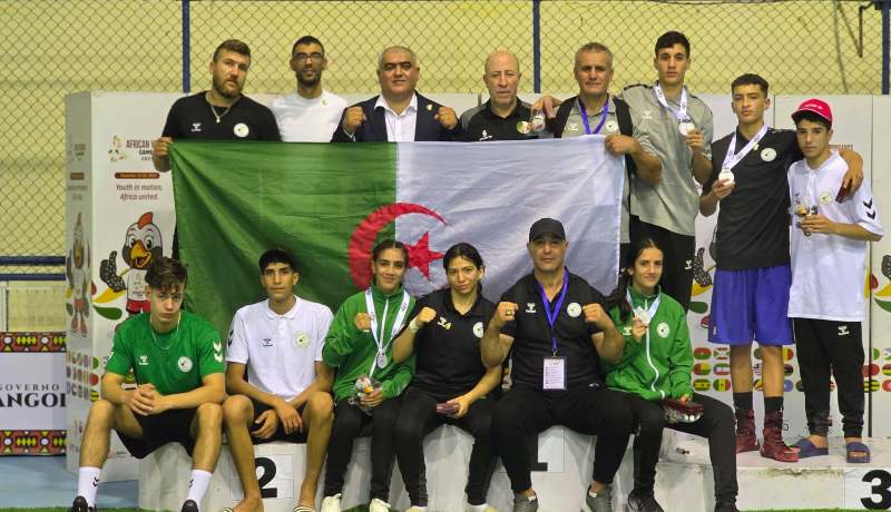 101 ميدالية حصيلة الجزائر في الألعاب الافريقية للشباب 2025