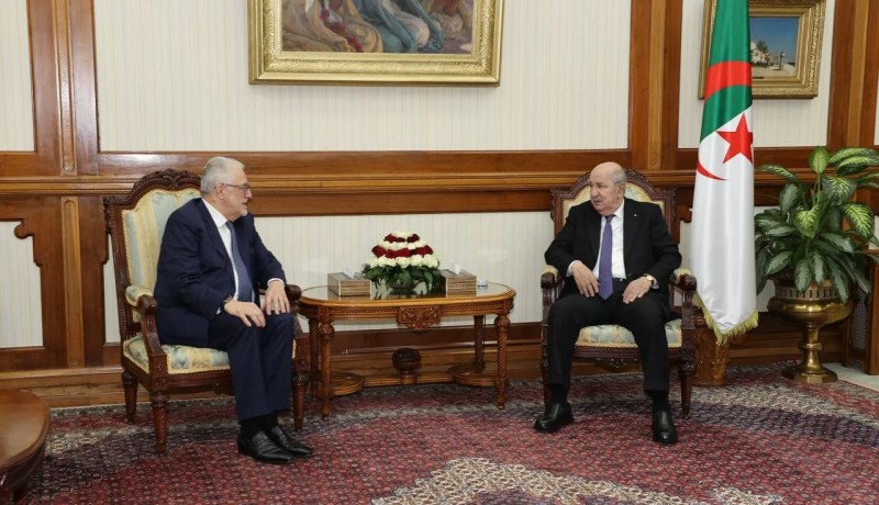 الرئيس تبون يستقبل عميد مسجد باريس