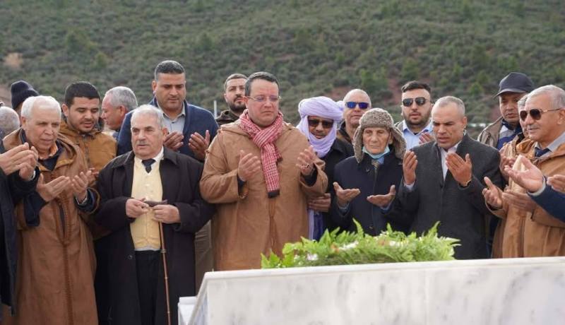 منذر بودن يلتقي بثلة من المجاهدين في خنشلة