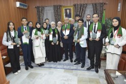 سعداوي يستقبل رئيسة برلمان الطفل ونوابها ويشيد بدورهم في ترسيخ الثقافة الديمقراطية