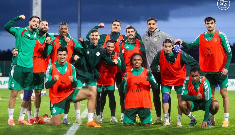 بالصور.. الخضر يرفعون النسق استعداداً لمواجهة بوركينافاسو