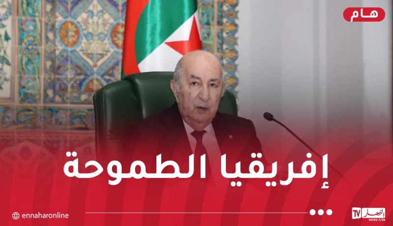 رئيس الجمهورية: إفريقيا تزخر بثروات بشرية قادرة على قيادة التحول الاقتصادي