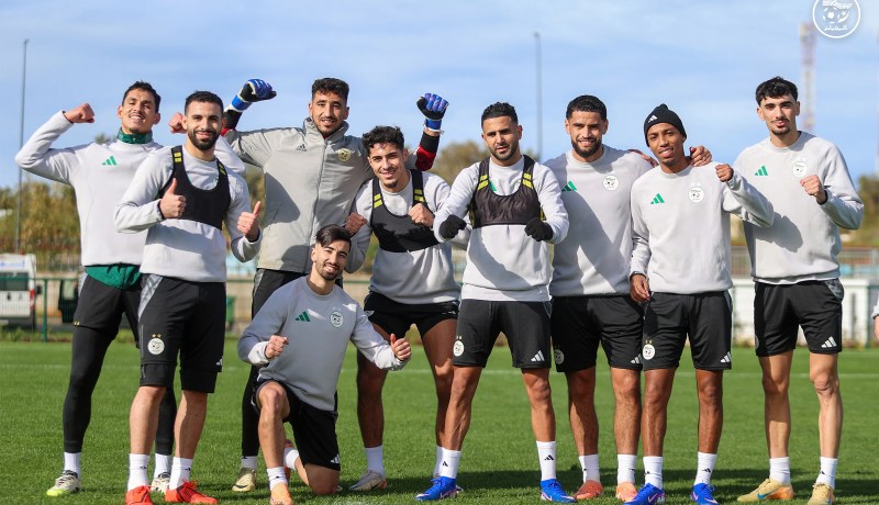 المنتخب الوطني يُنهي تحضيراته لمواجهة بوركينا فاسو