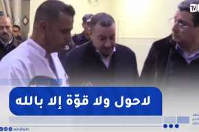 بتأثر شديد..وزيرا الداخلية والصحة يتفقدان الطفلة التي توفيا والداها وهي نجت من الحادث